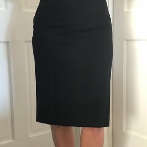 Club Monaco Pleated Pencil Skirt